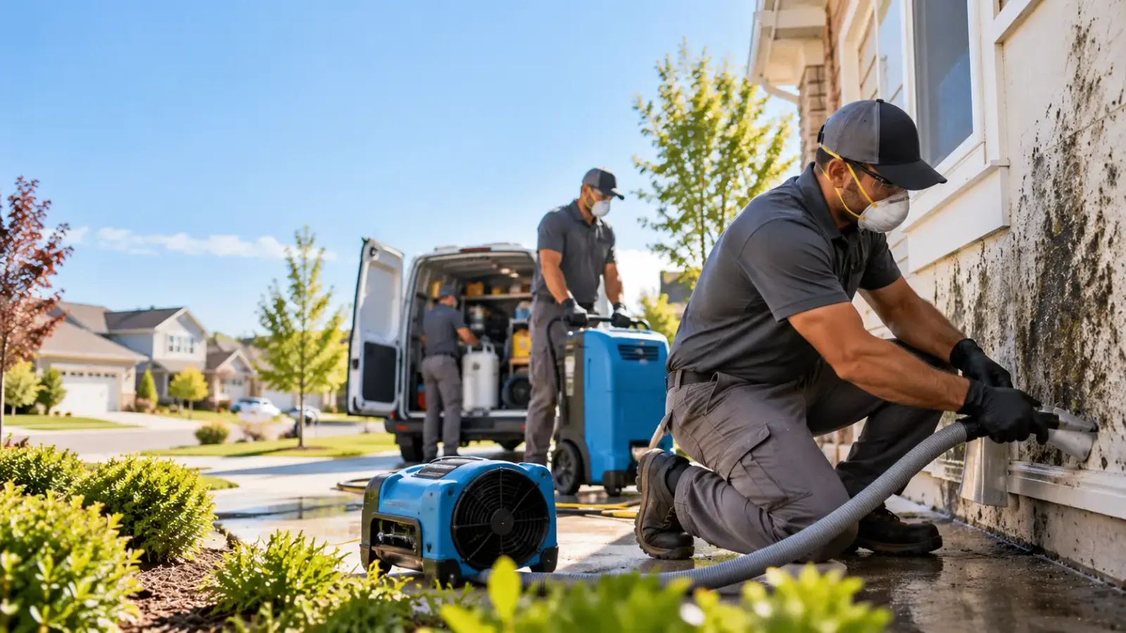 Mold Remediation in Home, KS